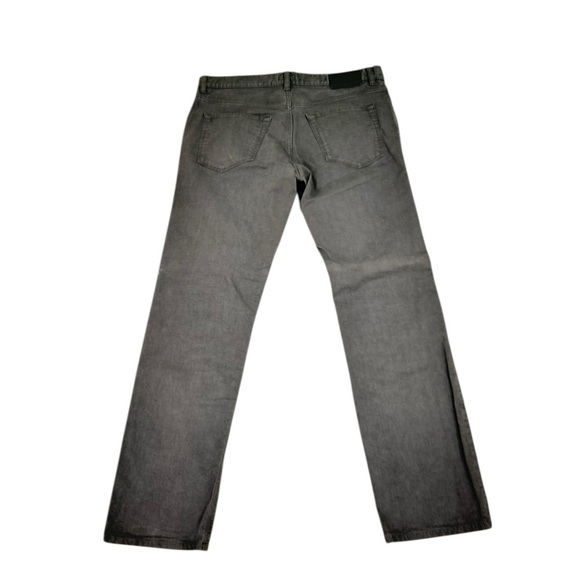 Men’s boss by Hugo Boss Charcoal Stretch straight leg lightweight Jeans 33/34 - Picture 2 of 12